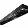 Heatstrip inbouwframe zwart